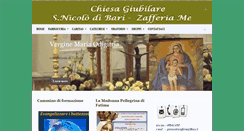 Desktop Screenshot of parrocchiazafferia.it